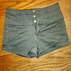 High waist shorts